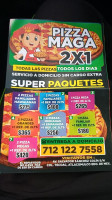 Maga Pizzas menu