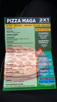 Maga Pizzas menu