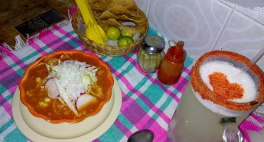 La Casa Del Rico Pozole food