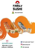 The Family Sushi menu