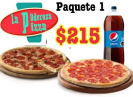 Pizzería La Poderosa menu