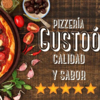 Pizzería Gustoó menu