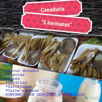 Cenaduria Cinco Hermanas menu