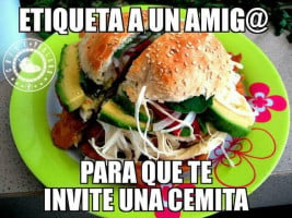 Cemitas Hot menu