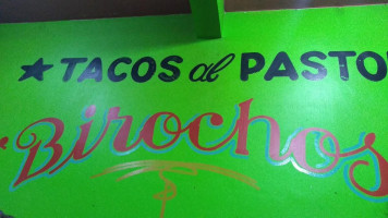 Tacos El Birocho menu