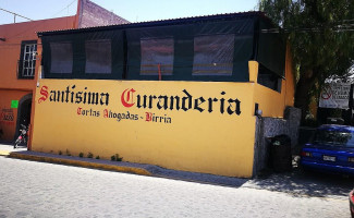 Santísima Curandería outside