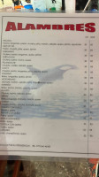 Taquería Las Ballenas menu