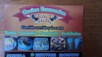 Los Gallos menu