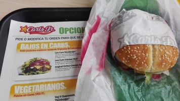 Carl's Jr. menu