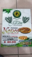 Pizzas Nonos menu