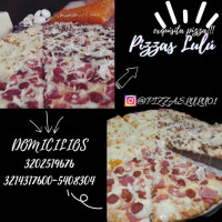 Pizza Lulú menu