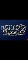 Lalos Tacos menu