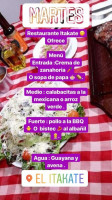 El Itakate menu