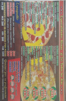 Alinne Pizza menu