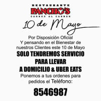 Panchos menu