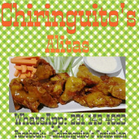 Chiringuito's Alitas menu