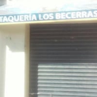 Taqueria Los Becerras outside