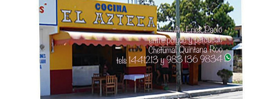 Cocina El Azteca outside