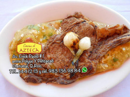 Cocina El Azteca food