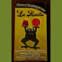 Pizzas Y Hamburguesas La Ranita menu