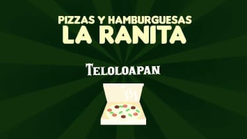 Pizzas Y Hamburguesas La Ranita menu