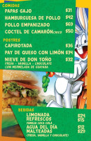 El Carretón menu