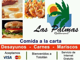 Las Palmas menu