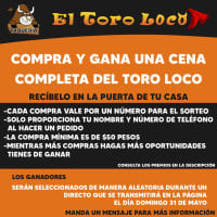 Toro Loco menu