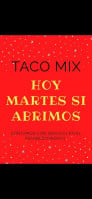 Taco Mix menu