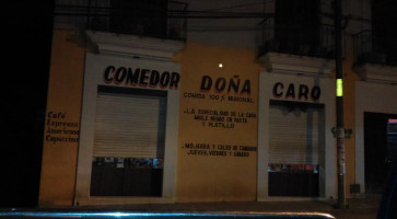 Comedor Doña Caro outside