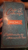 CafÉ Casa Vieja menu