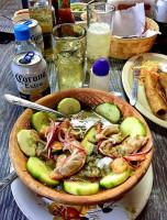 Mariscos D' Angel food