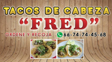 Taqueria Fred menu