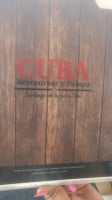 El Cuba menu