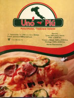 Uno Piú menu