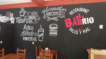 Restaurant El Barrio menu