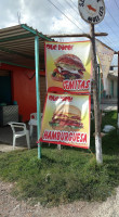 Cemitas Lluri outside