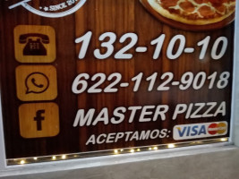 Master Pizza En Guaymas menu