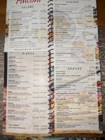 Falconi Pizza, Pasta menu