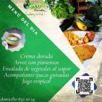 Eco Tienda Urrao menu