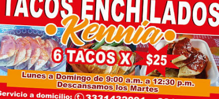 Tacos Enchilados Kennia En Zacoalco De Torres logo