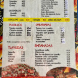 Las Juquileñas Antojitos Regionales Carta