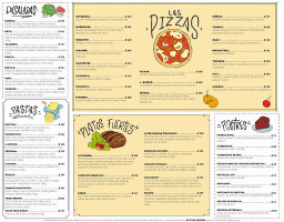 Siempreviva Cafe y Pizza menu