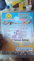 Villas Marbell menu