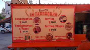 Burritos La Herradura menu