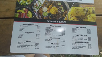 El Canasto Campestre menu