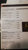 El Taller Pizzería menu