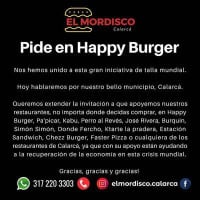 Elmordisco menu