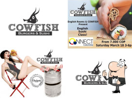 Cowfish Burgers & Sushi menu