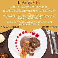 L'angevin menu